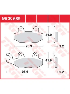 Plaquettes De Frein Organiques