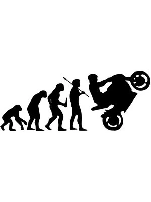 Adesivo Biker Evolution