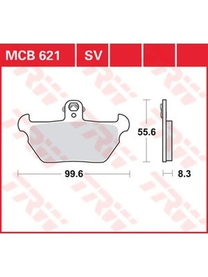 Pastillas de freno orgánicas TRW