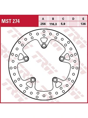 Tarcze Hamulcowe, Tył,