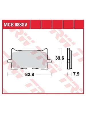 Sintermetall-Bromsbelägg