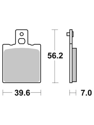 Organic carbon ceramic brake pads