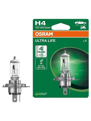 Ultra Life H4 Halogen Bulb