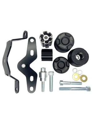 GSG STURZPAD-SATZ DUO, KIT SILBER