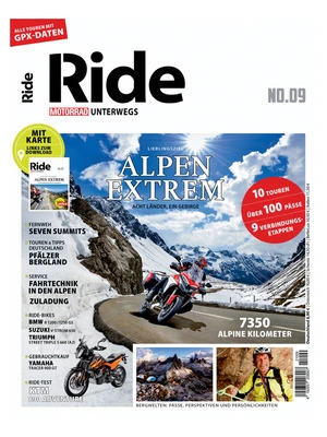 RIDE - Motorrad unterwegs - Alpen Extrem