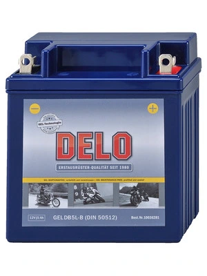 Gelová baterie DELO, plněná