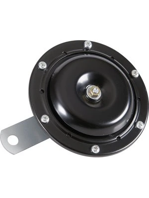 Klaxon 12 V, noir, aigu