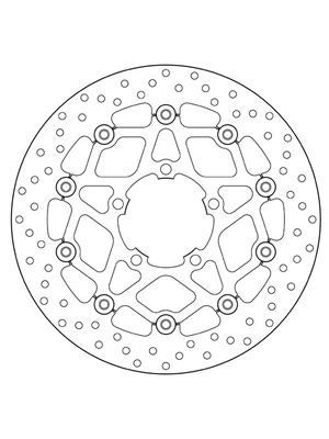 Bremseskiver Flydende Med Tgk