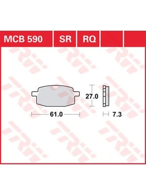 Bremsebelægninger Scooter & Offroad