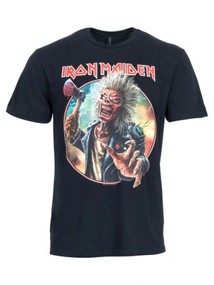 Iron Maiden Axe Eddie Circle