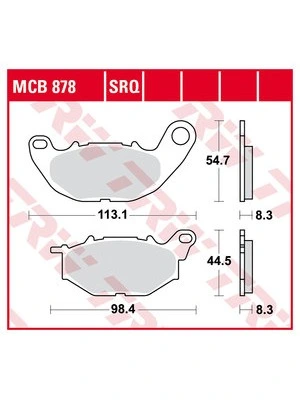 Bremsbeläge Roller & Offroad