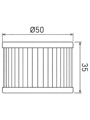 Filtre à huile COF491