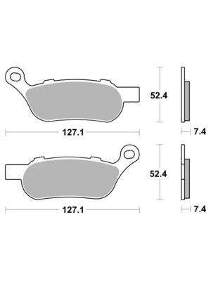 Bremsbeläge Sintermetall