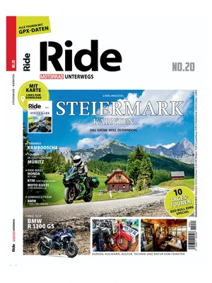 Rivista viaggi RIDE MOTORRAD UNTERWEGS