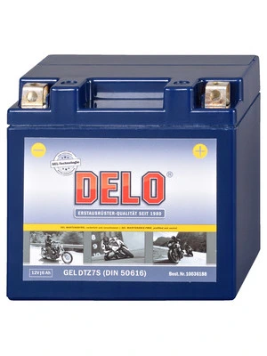 Gelová baterie DELO, plněná