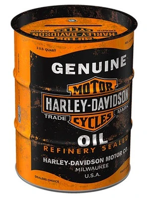 Harley Davidson Ölfass Spardose