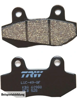 Brzdová obložení TRW organická