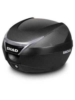 Top case SH34 carbon look 34L