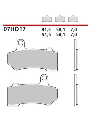 Plaquettes De Frein Metal Fritté