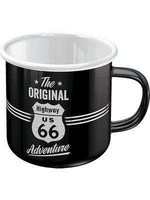 Tasse en émail Route 66