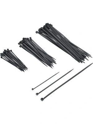 Set fascette per cavi, nero