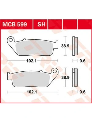Plaquettes De Frein Metal Fritté