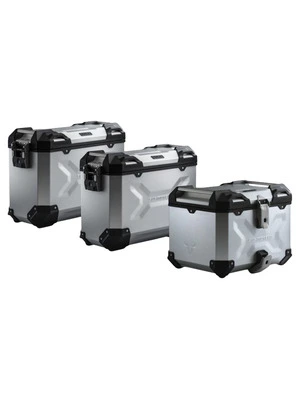 Juego completo de maletas TRAX ADV plata