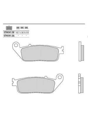 Plaquettes De Frein Metal Fritté