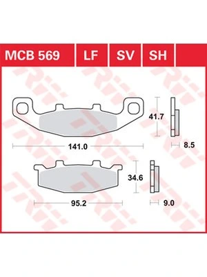 Sintermetall Bremsbeläge