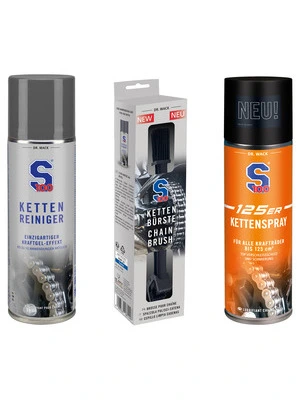 3er-Kettenpflege-Set 125er Kettenspray