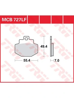 Bremsbeläge Roller & Offroad