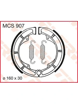 Bromsbackar Organiska
