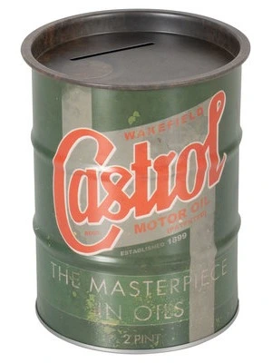 Oil Barrel Money Box
