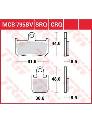 Plaquettes De Frein Metal Fritté
