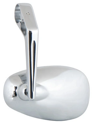 Specchietto terminale universale cromato