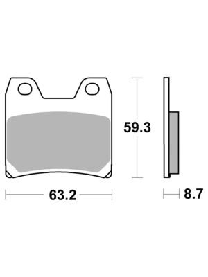 Bremsbeläge Sintermetall
