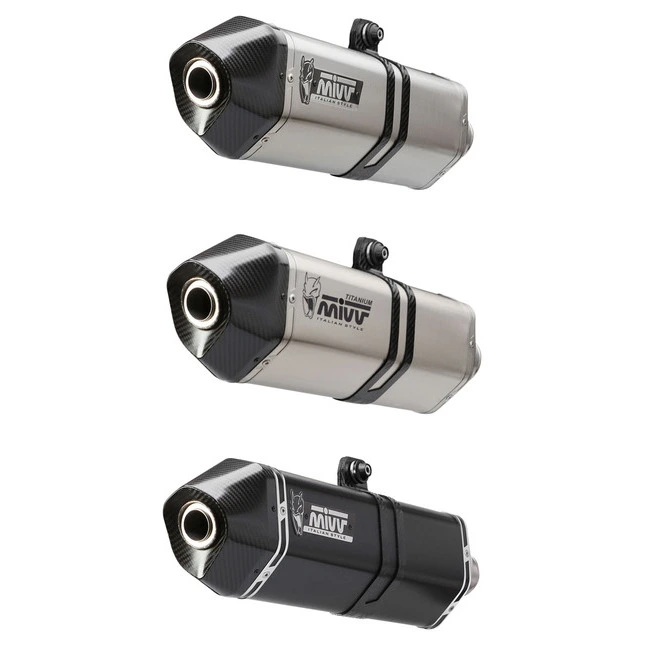 MIVV Speed Edge Auspuffsystem mit EG-BE