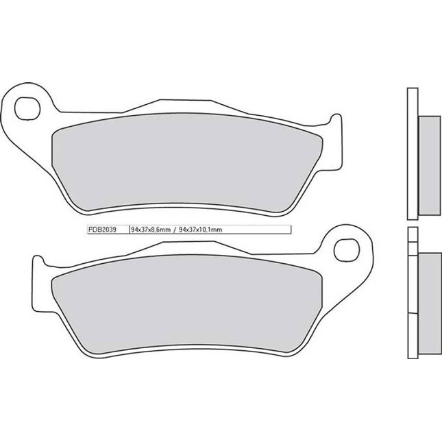 Louis Parts Bremsbeläge Sintermetall