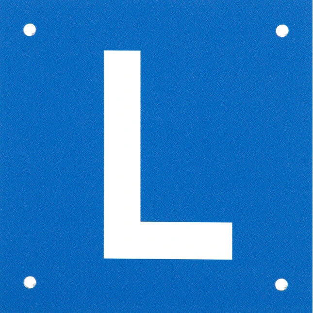 eurosnap L-Schild Schweiz 12 x 12 cm