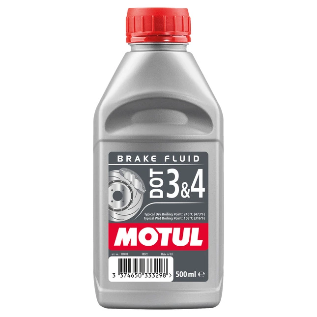 Motul Bremsflüssigkeit Dot 3 & 4, 0,5L