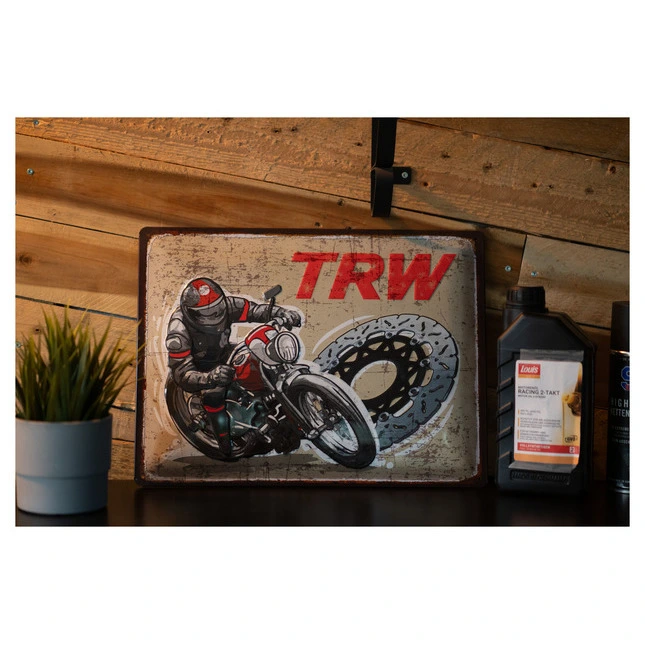 TRW TRW Blechschild, 3D-Geprägt