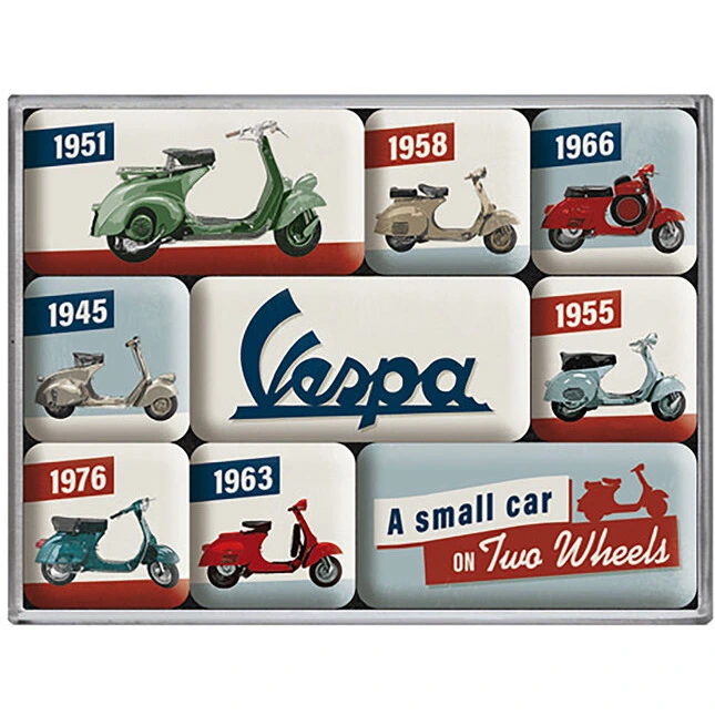 Vespa Magnet-Set
