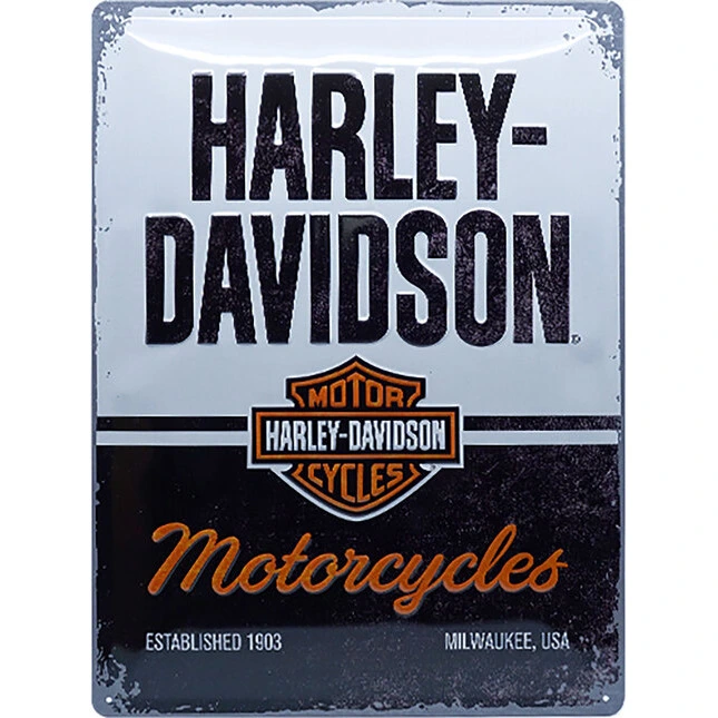 Harley-Davidson Blechschild Harley-Davidson