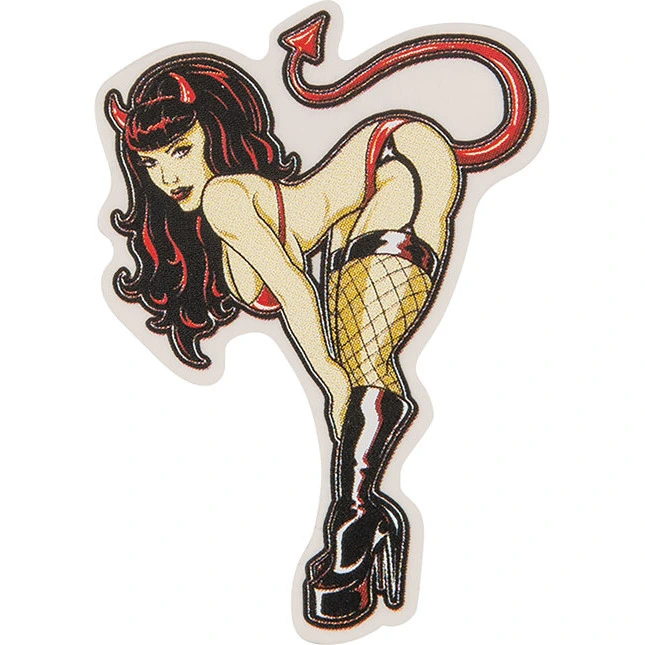 Lethal Threat Aufkleber mini SINNER PIN UP