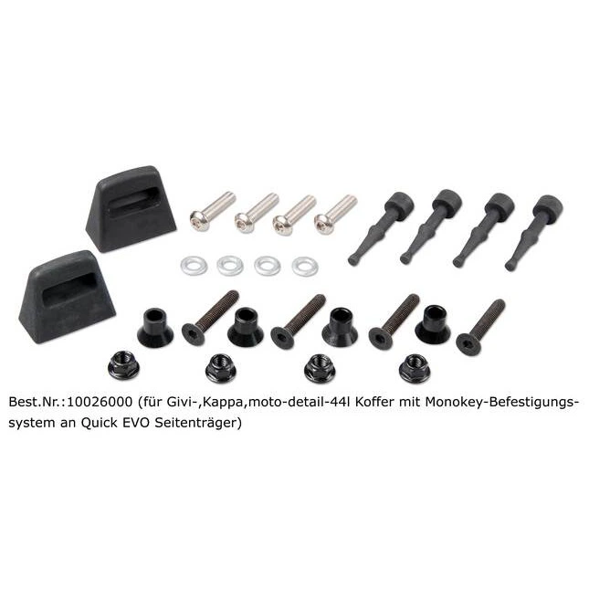 SW-Motech Adapterkit Quick-Lock Evo