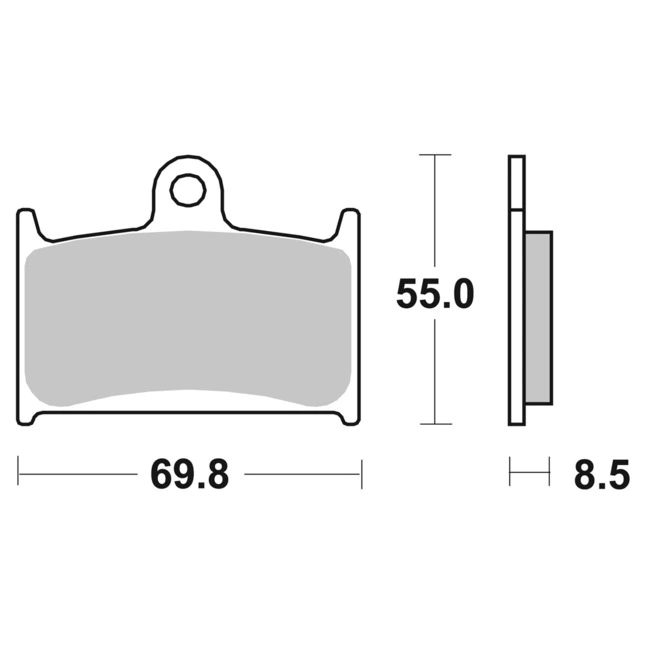 Brembo Bremsbeläge Sintermetall