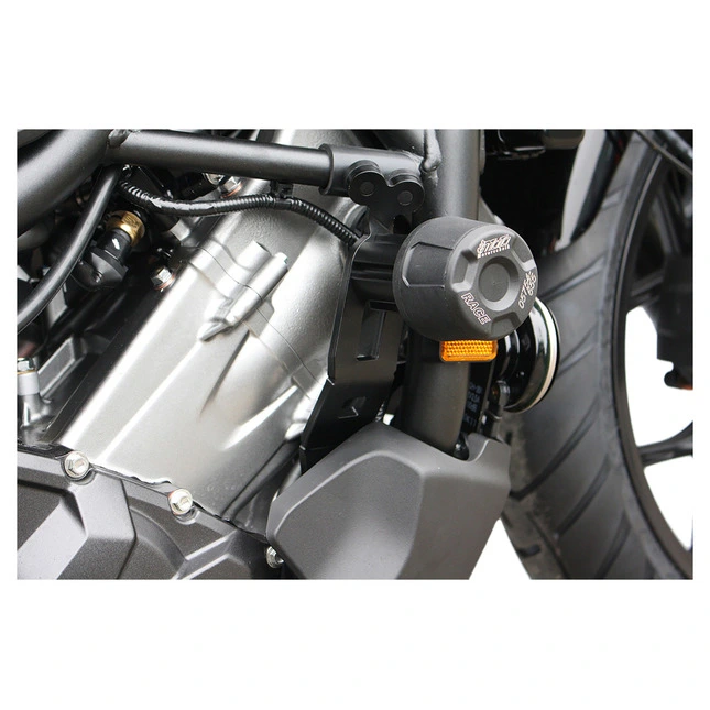 GSG Mototechnik GSG STURZPAD-SATZ DUO, KIT SCHWARZ