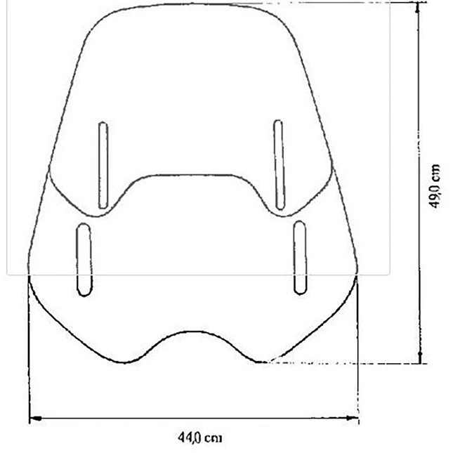 MRA Vario-Screen Für Naked-Bikes