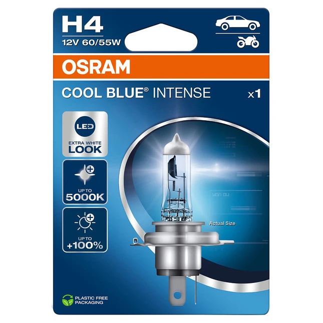 OSRAM Cool Blue Intense H4 Halogenglühlampe