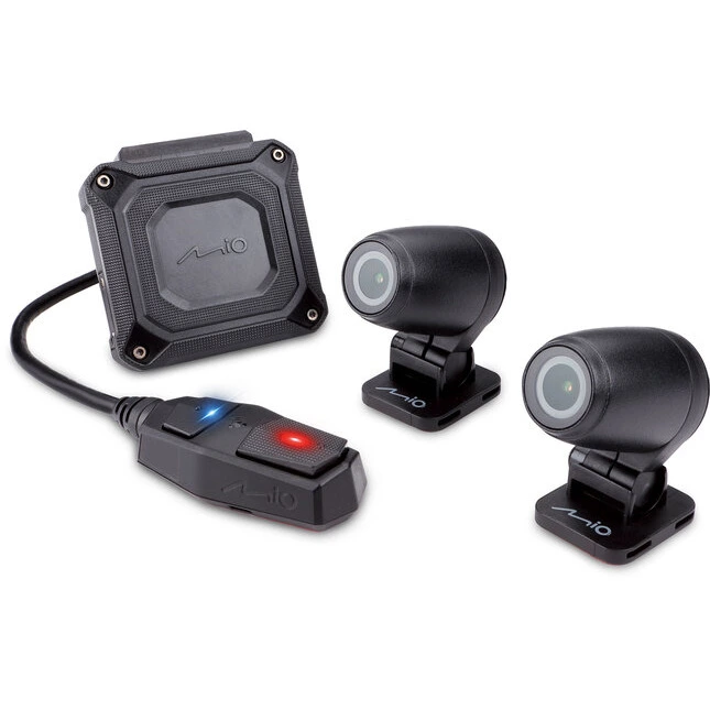 Mio Mivue 760D Motorrad Dashcam
